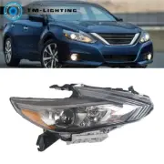 Headlight For 2016 2017 18 Nissan Altima Halogen Headlamp Passenger Side Black (for: Nissan)