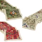 Tablecloth Christmas Flower Bird Jacquard Table Runner Table Cloth