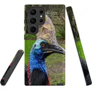 For Samsung Galaxy S23 Ultra Case Shielding Cover, Cassowary