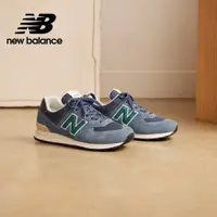 在飛比找蝦皮商城優惠-【New Balance】 NB 復古運動鞋_中性_海軍藍_