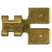 K4 Adapter Connector Single Male Slide On Terminal To Double/Qty 6 Pack