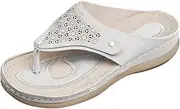[SBGMoSJ] Orthopedic Tennis Shoes for Women Leather Orthopedic Women's Flats Dress Shoes Size 9 Extra Wide Orthopedic Slides for Men Brown Women's Sandals Walking Shoes Women Flats Wide Toe Box Sandals Women