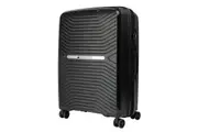 Olympus Astra 24in Lightweight Hard Shell Suitcase - Obsidian Black