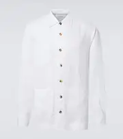 [Brunello Cucinelli] Brunello Cucinelli Linen shirt UK 16 white