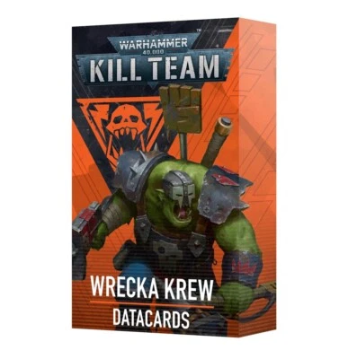 Warhammer 40,000 Kill Team: Wrecka Krew Datacards GW 103-95 NIB