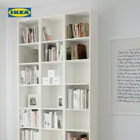 在飛比找Yahoo!奇摩拍賣優惠-【熱賣精選】IKEA宜家BILLY畢利書架書柜現代簡約合頁客
