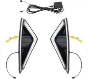 XISII Car Front Bumper Fog Lights Fit For Haval H6 2021 2022 Daytime Running Lights Turn Signal Lamp Assembly daytime running lights for cars