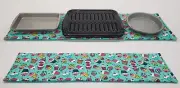 Teal Cupcake Hot Pads or Hot Pad Runner