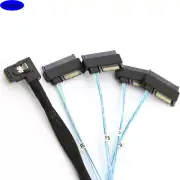 MINI SAS SFF-8087 To 4 Ports SAS SFF-8482 High Speed Server Connection Cable