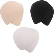 [Baluue] Bra Pad Liners 3 Pairs Latex Cotton Inserts for Bras and Yoga Wear Comfort and Support
