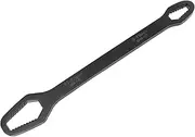 1pc Universal Wrench Double Ended Wrench Screw Nuts Wrenches Repair Equipment 8-22mm Carbon Steel Multi-tool Mini Ratchet Spanners Black Heavy Duty Socket Wrenches