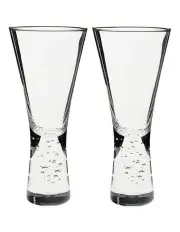 [Hottie] Willie White Wine Glass Set 2 Piece in Clear