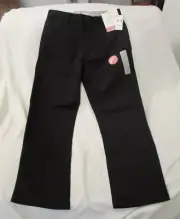 Men's "Dockers" Size 36x29, Black, Broken In, Straight, Washed Khaki, Soft Pants
