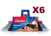 6 PZ VILEDA SCOPA 2IN1 ANGOLI PER INTERNI