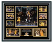 Kobe Bryant and Shaquille O'Neal Signed Limited Edition Framed Memorabilia
