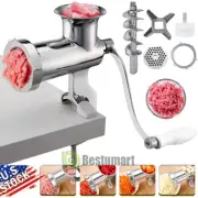 Mano Maquina de Moler Carne Manual Picadora de Carne Moledora Para Cortar Molino