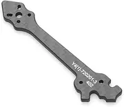 Carbon Fiber Frame Kit Spare Parts Front Arm Rear Arm Roma L3 FPV Racing Drone RC Quadcopter DIY Accessories Quadcopter Frame Arms (Size : Rear Arm)