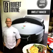 Robert Irvine electric omelet maker Breakfast maker & Lunch Pockets