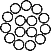 DINHEAROM 100pcs Fire Extinguisher Seal Ring Assortment Kit Rubber Gasket Improved Sealing Performance Easy Installation Compatibility for Maintenance and Replacement