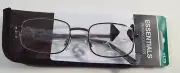 New Men's Foster Grant Essentials Reading Glasses +1.75, Jacobson GUN