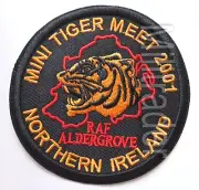 NATO Mini Tiger Meet 2001 RAF Aldergrove Northern Ireland Patch
