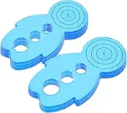 5pcs Quilling Board Tool Cute Doll Shape Paper Rolling Holder for DIY Art Projects Efficient Paper Quilling Ruler and Shaping Tool for Creative Crafting