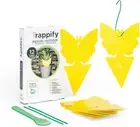 Sticky Gnat Traps for House Indoor - Yellow Fruit Fly Traps for Indoors|Outdoor