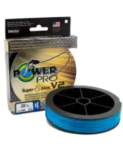 PowerPro Spectra Super 8 Slick V2 Braid Fishing Line | Blue | 1500 yards