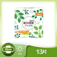 在飛比找屈臣氏網路商店優惠-KOTEX靠得住 靠得住草本抑菌少流量19cm 13片