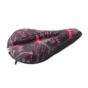 Camoufalge HIghway Bicycle Cushion Anti-skid Silicone Mountain Bike Seat Camouflage straight slot_28*19*2.5cm