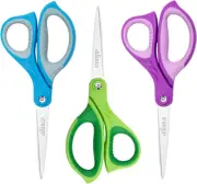 Scissors for School - Pointed Tip All Purpose Scissors Students Teachers Crafts
