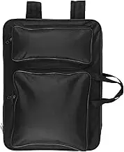 A3 Artist Portfolio Storage Bag A3 Art Portfolio Carry Case Bag 8K Waterproof Portable Canvas Painting Pad Shoulder Bag Drawing Board Backpack Sketch Pad Bag for Art Portfolio (Black)