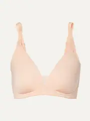 [COSABELLA] COSABELLA - Evolution Stretch-jersey Soft-cup Bra - Blush - large large Pink
