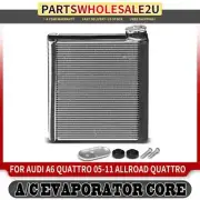 1x Front A/C Evaporator Core for Audi A6 R8 S6 A6 Allroad Quattro Parallel Flow (for: Audi)