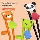 1 Pair Learning Chopsticks Chewable Eating Train Baby Noodle Eating Practicing
