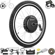 [Voilamart] 29" Electric Bicycle Motor 48V 1500W Rear Wheel EBike Conversion Kit 135mm Dropout E Bike Cycling Hub Motor Kit with LCD Display Intelligent Controller
