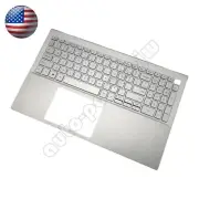Laptop Palmrest For DELL Inspiron 15 5501 5502 5505 06XCC3 Backlit US Keyboard
