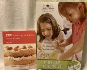Lot - Cupcake Kit NIB & Book 200Cakes& Bakes: Hamlyn - Paperback By Lewis, Sara