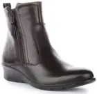 Ecco Felicia Dual Zip Chelsea Flat Ankle Boot Black Womens UK 4 - 8