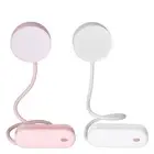 LED Desk Lamp Gooseneck Night Light 3-Colors Stepless Dimming Foldable USB Lamp