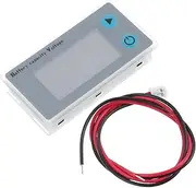Cabilock 1Pc Battery Capacity Indicator with LED Display Voltage for Motorbike and Electric Vehicles Durable Battery Power Monitor for Accurate Readings