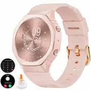 Smart Watch 1.32" Casual Women's Sport Watch for Android iOS Phones with 100+Sport Modes, Fitness Tracker,Sleep Monitor (Pink)