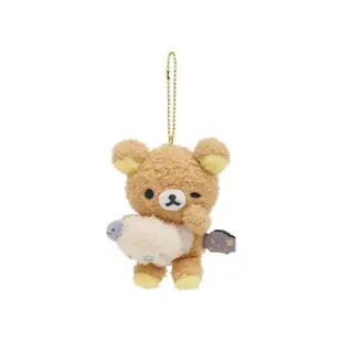 【San-X】拉拉熊 懶懶熊 打瞌睡系列 絨毛娃娃吊飾 一起入睡吧 拉拉熊