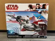 Star Wars ~ Resistance Ski Speeder ~ Capt. Poe Dameron Figure ~ Disney/Hasbro