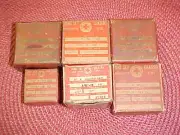 SIX (6) Boxes of Geometric Tool, Sets of Thread Chasers, Various Sizes #C