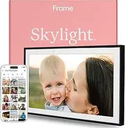 Skylight Digital Picture Frame - WiFi Enabled with Load from Phone Capability, Touch Screen Digital Photo Frame Display - Customizable Present for Friends and Family - 15 Inch Black
