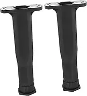 2pcs Under Mattress Support Bed Frame Legs Bed Frame Stabilizer Black Adjustable Height Bed Frame Leg Pp
