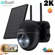 ieGeek Security Camera System Wireless Home WiFi Outdoor Night Vision 360° PTZ