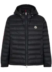 Moncler Agout Quilted Shell Jacket - Navy - 6, Men's Designer Shell Jacket, Male - 6 6