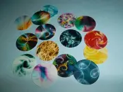 Pre Cut One Inch SQUIRL PATTERN DESIGNS images! FREE SHIP